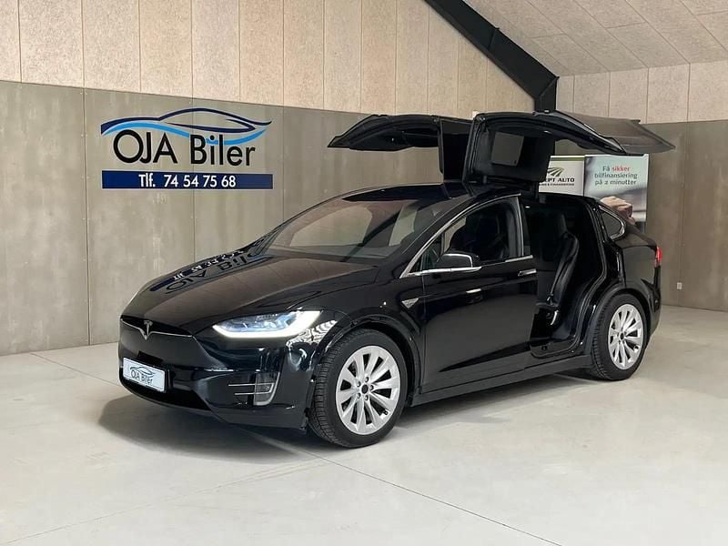 Sort Brugt 2016 Tesla Model X SUV | 130.000 kr. - Billede 1/4