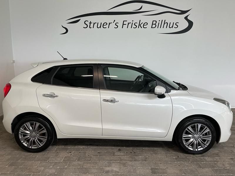 Hvid Brugt 2020 Suzuki Baleno Exclusive Hatchback | 84.900 kr. (Fair pris) - Billede 1/4