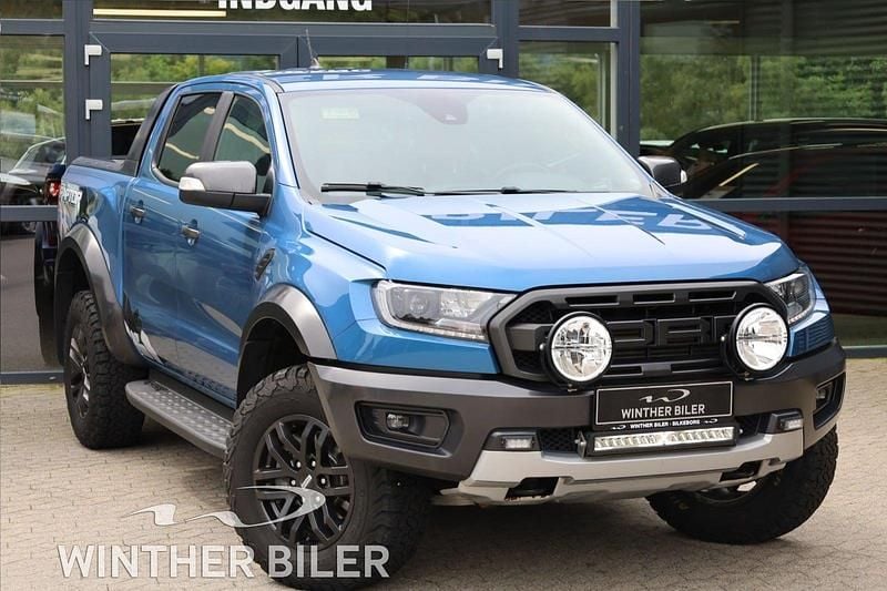 Blå Brugt 2021 Ford Ranger Raptor Afhentning | 239.900 kr. - Billede 1/4