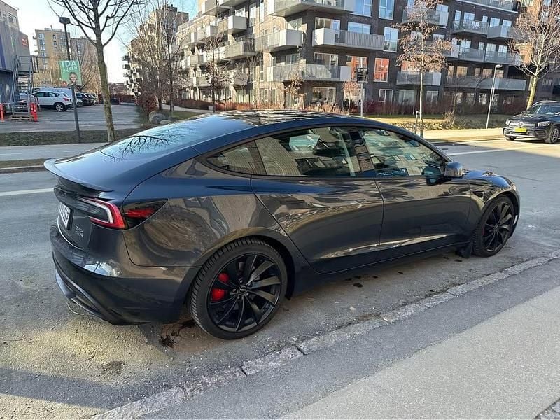 Brugt Tesla Model 3 Performance 339 kW (462 HK) 2024 Blå Sedan