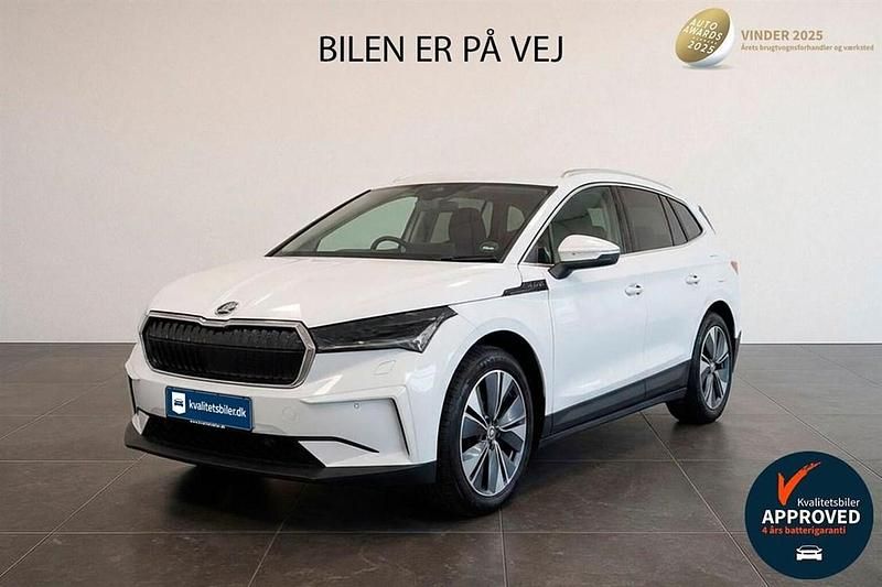 Hvid Brugt 2021 Skoda Enyaq iV SUV | 184.900 kr. (Super pris) - Billede 1/4