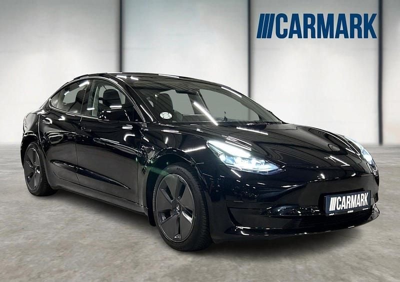 Sort Brugt 2022 Tesla Model 3 RWD Sedan | 189.900 kr. (God pris) - Billede 1/4