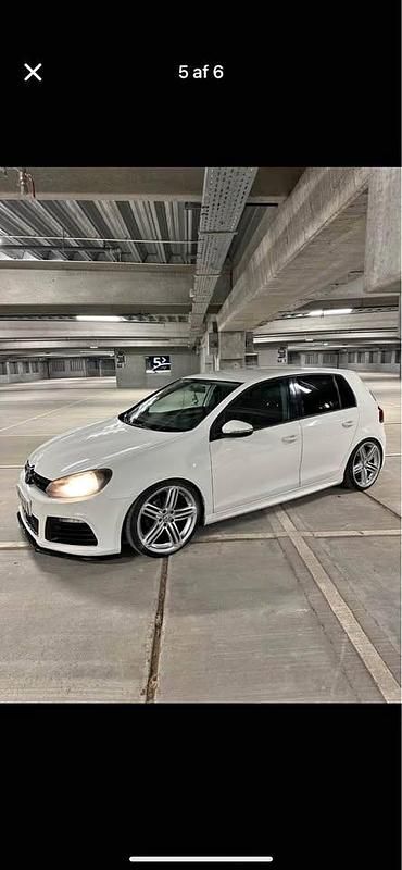 Hvid Brugt 2011 VW Golf VI R-line Hatchback | 38.000 kr. (Fair pris) - Billede 1/4