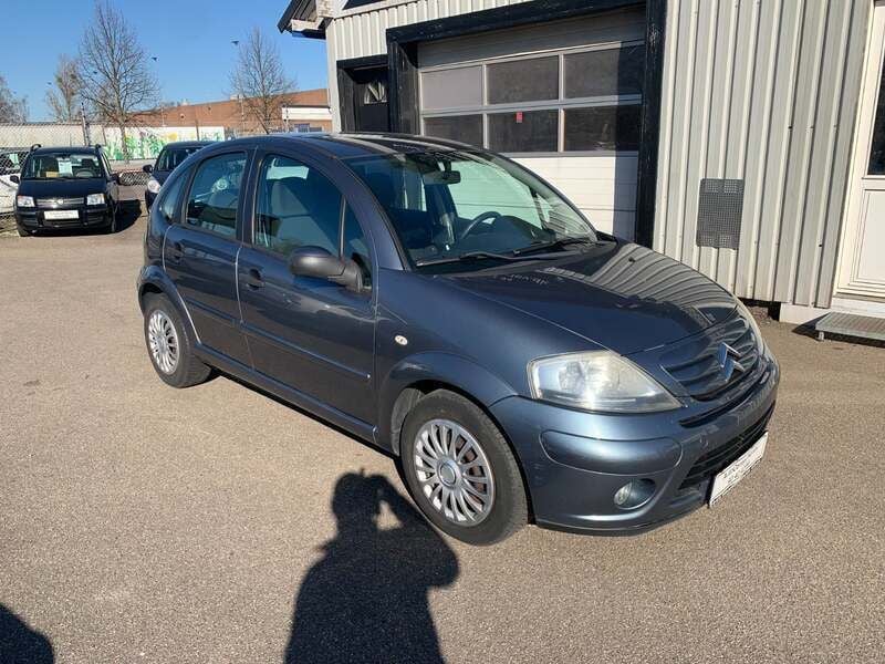 Blåmetal Brugt 2008 Citroën C3 Hatchback | 26.900 kr. (Lidt for dyr) - Billede 1/4