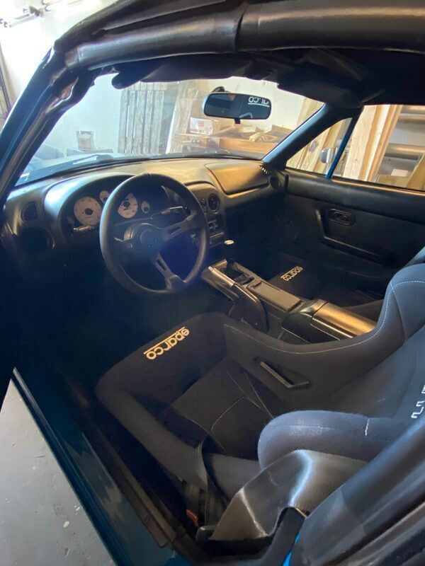 Brugt Mazda MX5 90 HK (66 kW) 1997 Blå Cabriolet