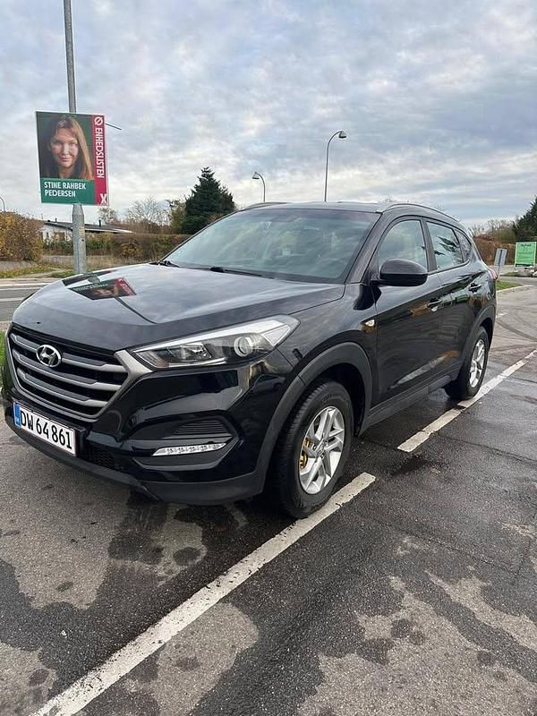 Brugt Hyundai Tucson 132 HK (97 kW) 2017 Sort SUV