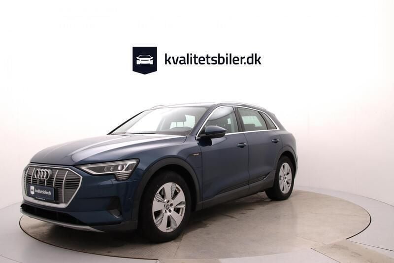 Blåmetal Brugt 2020 Audi e-tron Advanced SUV | 254.900 kr. (God pris) - Billede 1/4
