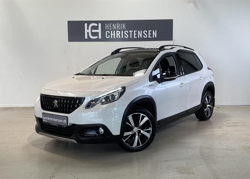 Hvidmetal Brugt 2019 Peugeot 2008 GT-line SUV | 124.900 kr. (Fair pris) - Billede 1/4