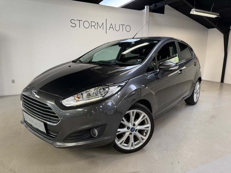 Gråmetal Brugt 2016 Ford Fiesta Titanium Hatchback | 69.900 kr. (Fair pris) - Billede 1/4