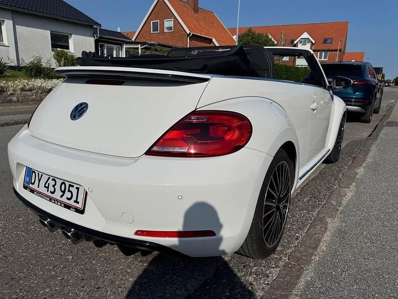 Brugt VW Beetle Cabriolet 105 HK (77 kW) 2013 Hvid Cabriolet