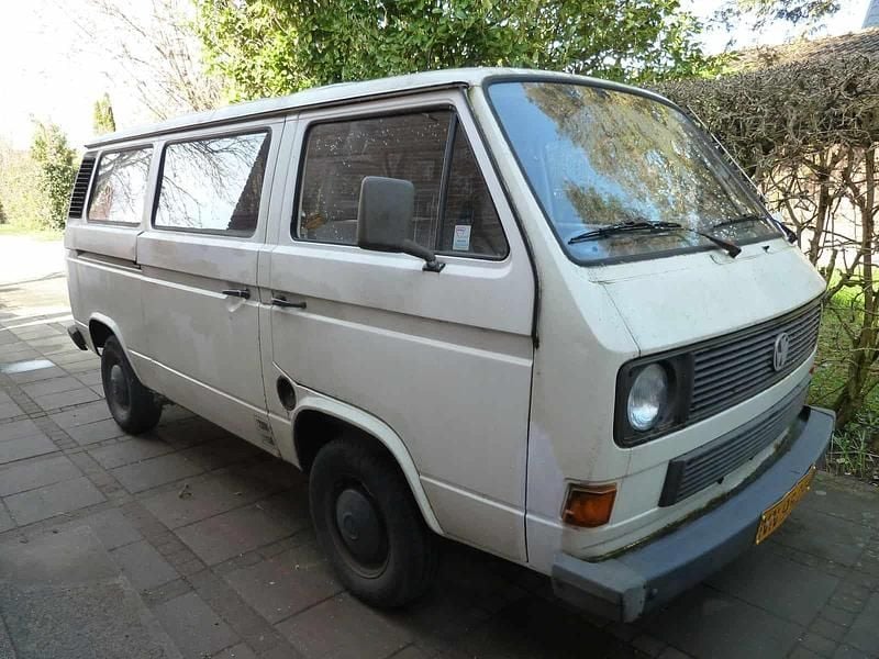 Hvid Brugt 1989 VW T3 Van | 100.000 kr. - Billede 1/2