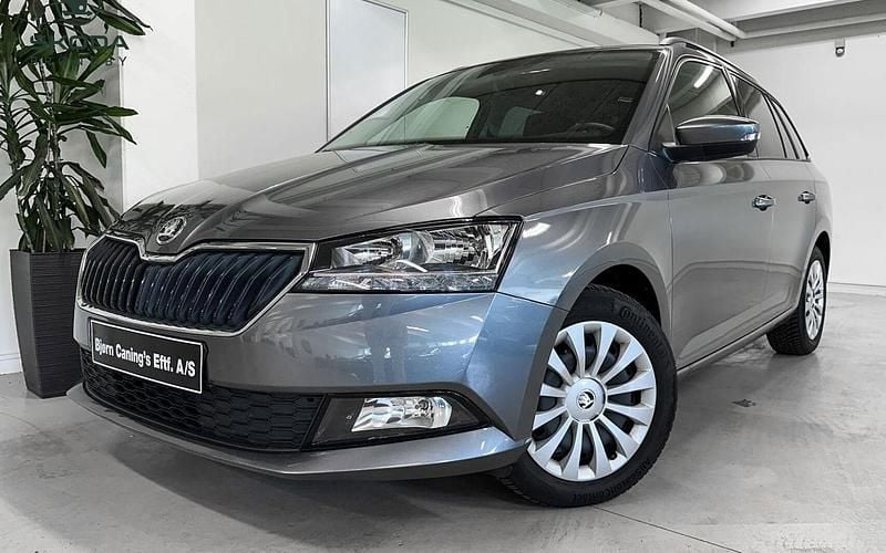 Graphite grey Brugt 2022 Skoda Fabia Stationcar | 159.900 kr. (Fair pris) - Billede 1/4
