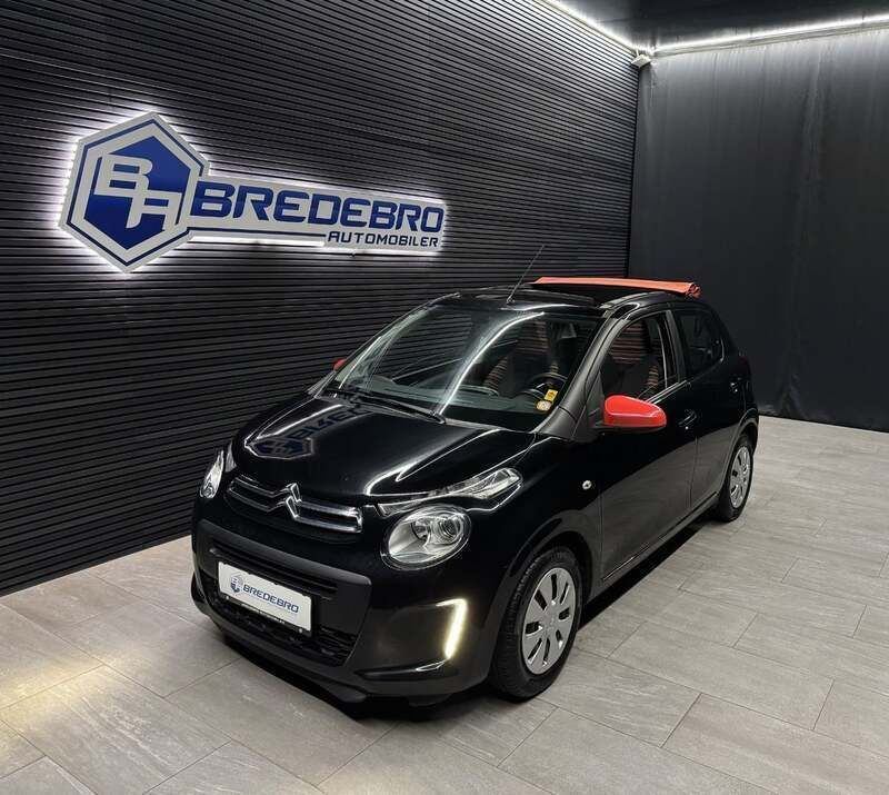 Sort Brugt 2014 Citroën C1 Feel Hatchback | 54.500 kr. (Fair pris) - Billede 1/4
