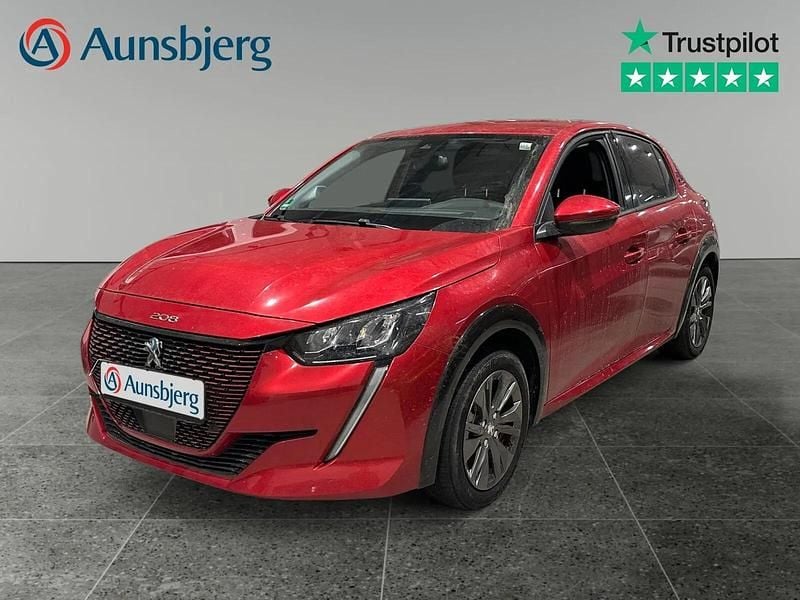Rødmetal Brugt 2021 Peugeot e-208 Allure Hatchback | 124.500 kr. (Fair pris) - Billede 1/4
