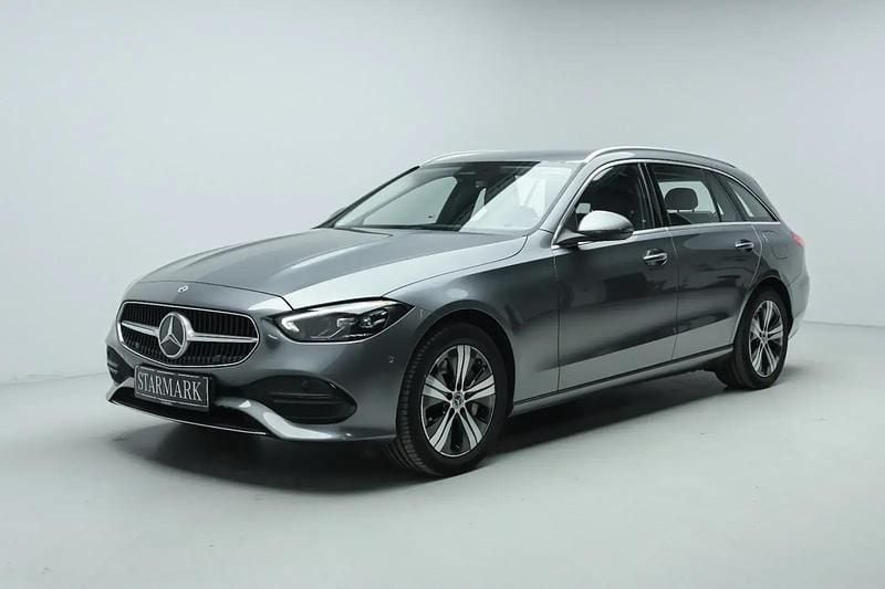 Grå Brugt 2023 Mercedes C300e Advantage Stationcar | 384.900 kr. (God pris) - Billede 1/3