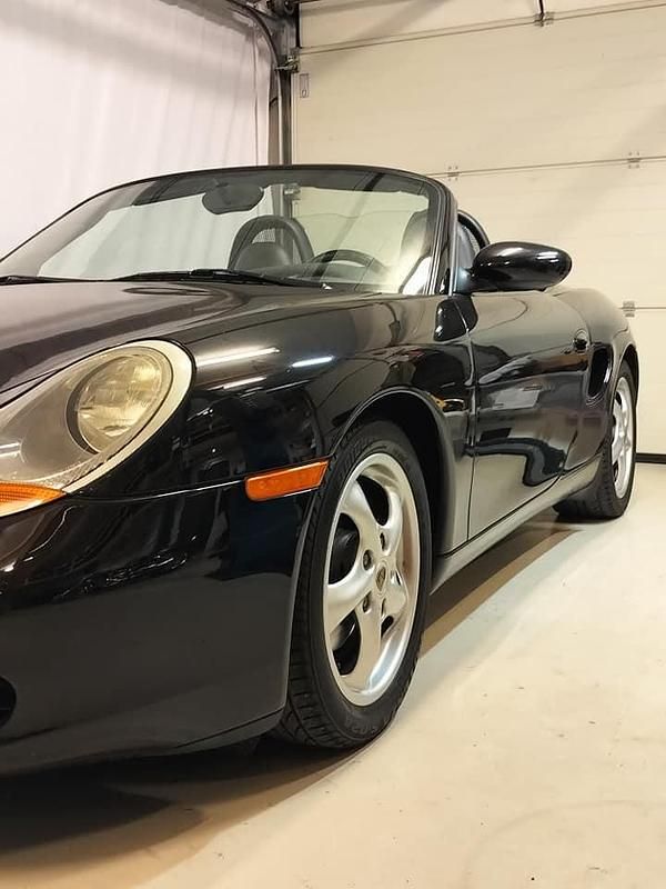 Brugt Porsche Boxster 204 HK (150 kW) 1998 Sort Cabriolet