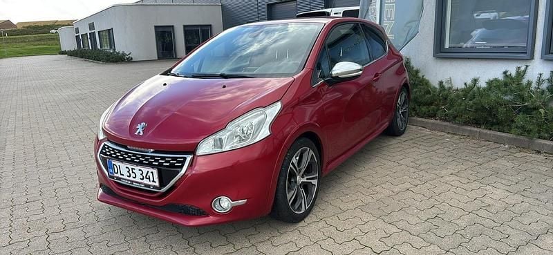 Rød Brugt 2014 Peugeot 208 GTi Hatchback | 69.900 kr. - Billede 1/4