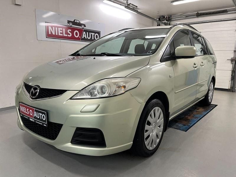 Lysgrøn Brugt 2008 Mazda 5 Touring MPV | 24.900 kr. (Dyr) - Billede 1/4