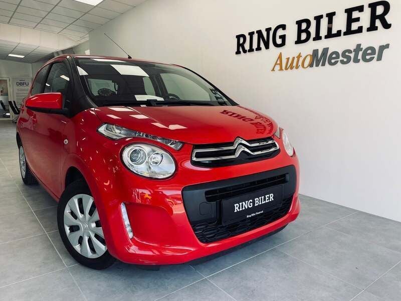 Rød Brugt 2019 Citroën C1 Origins Hatchback | 68.800 kr. (Fair pris) - Billede 1/3