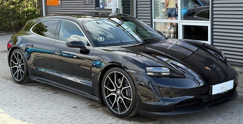 Sortmetal Brugt 2023 Porsche Taycan Performance Package Sedan | 569.900 kr. - Billede 1/4