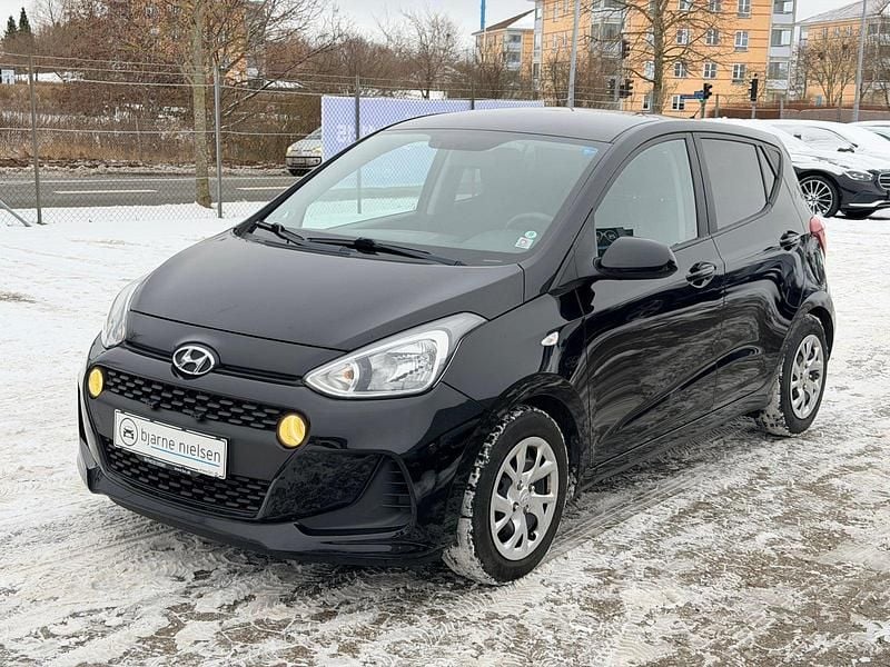 Sort Brugt 2019 Hyundai i10 Edition Hatchback | 69.900 kr. (God pris) - Billede 1/4