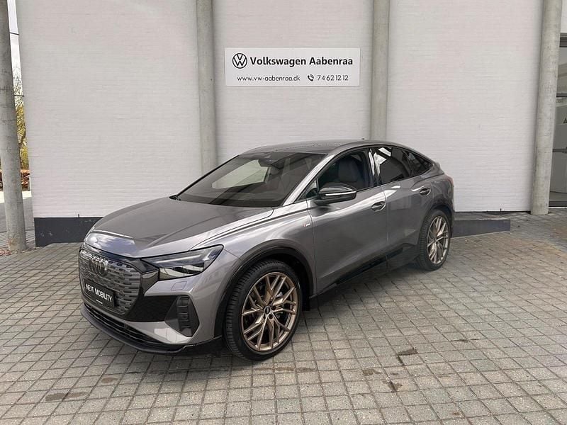 Gråmetal Brugt 2021 Audi Q4 Sportback e-tron Edition .1 SUV | 354.900 kr. (Fair pris) - Billede 1/4