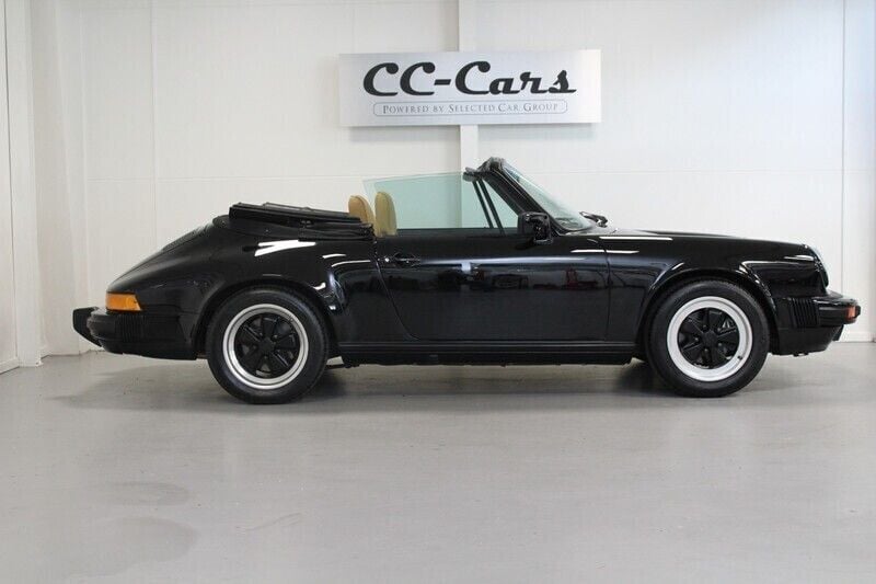 Brugt Porsche 911 1984 Rød Cabriolet