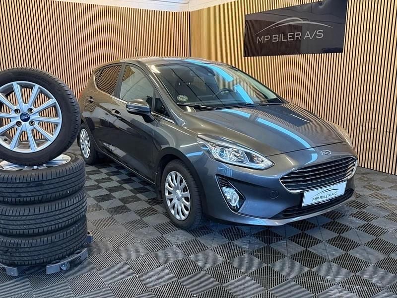 Gråmetal Brugt 2018 Ford Fiesta Titanium Hatchback | 84.900 kr. (Fair pris) - Billede 1/4