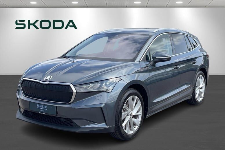 Gråmetal Brugt 2021 Skoda Enyaq iV Loft SUV | 219.900 kr. (Fair pris) - Billede 1/4