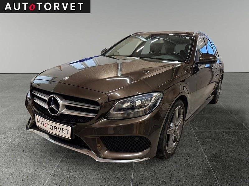 Brunmetal Brugt 2017 Mercedes C220 Avantgarde Stationcar | 164.700 kr. (Super pris) - Billede 1/4