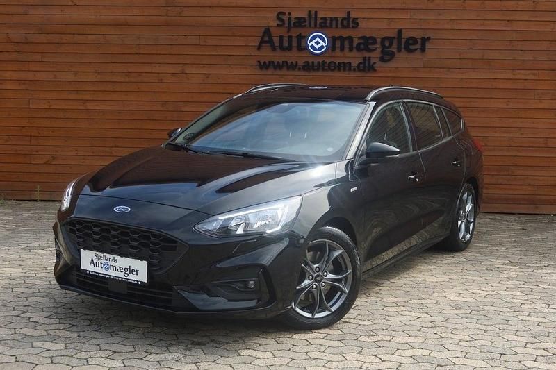 Sort Brugt 2019 Ford Focus ST-Line Stationcar | 150.000 kr. (Fair pris) - Billede 1/4