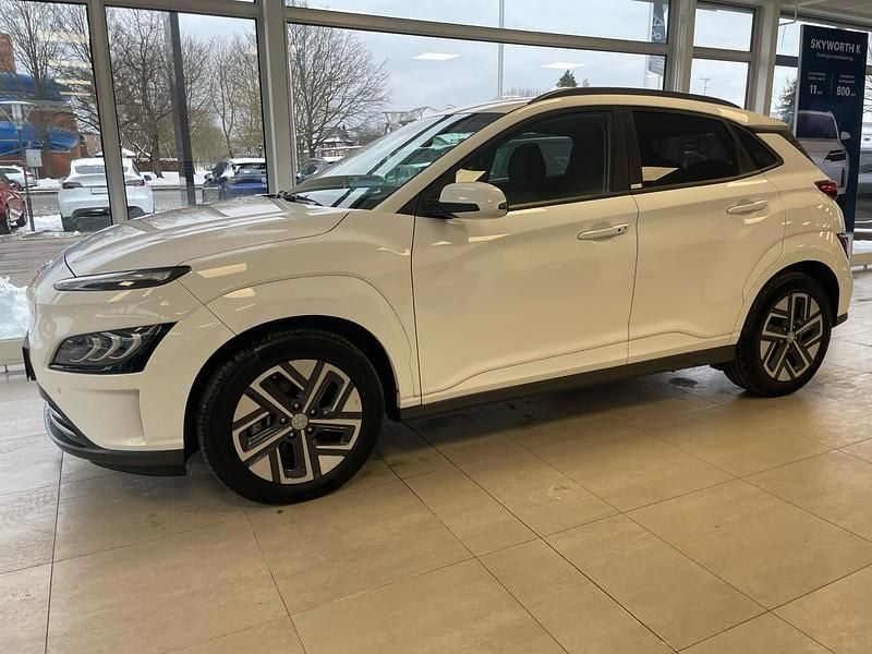 Brugt Hyundai Kona Trend 100 kW (136 HK) 2021 Polarwhite/sol SUV