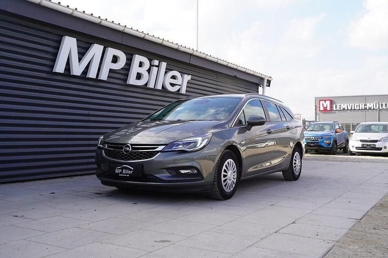 Gråmetal Brugt 2017 Opel Astra Enjoy Stationcar | 109.900 kr. (Fair pris) - Billede 1/4