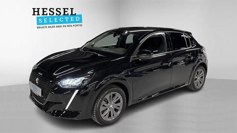 Brugt Peugeot e-208 Allure 100 kW (136 HK) 2022 Sort Hatchback