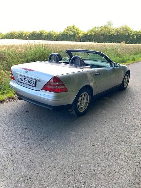 Brugt Mercedes SLK230 193 HK (141 kW) 1997 Sølv Cabriolet