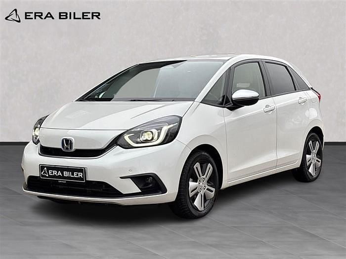 Hvid Brugt 2023 Honda Jazz Executive Hatchback | 214.900 kr. (Fair pris) - Billede 1/4