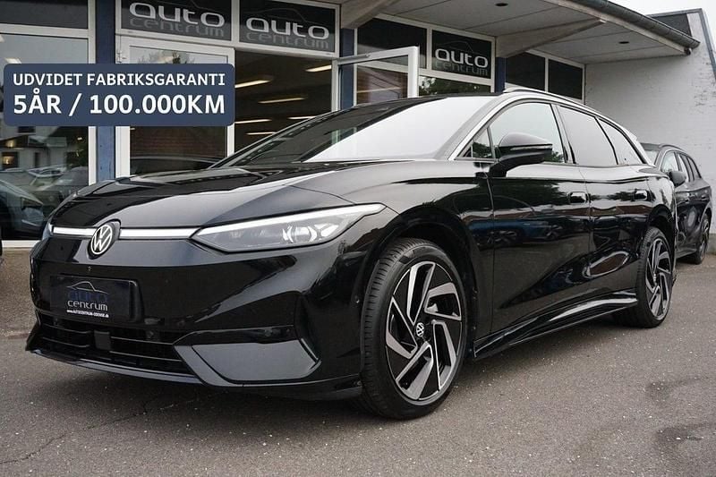 Sortmetal Brugt 2025 VW ID.7 Style Stationcar | 439.900 kr. - Billede 1/4