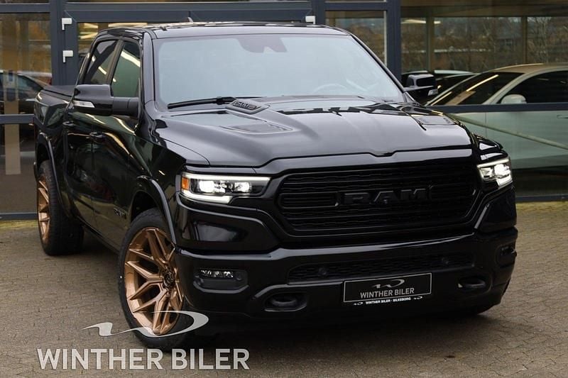 Sortmetal Brugt 2021 Dodge Ram Limited Afhentning | 419.900 kr. - Billede 1/4