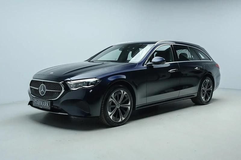Blå Brugt 2024 Mercedes E300 Avantgarde Stationcar | 659.900 kr. (Lidt for dyr) - Billede 1/3
