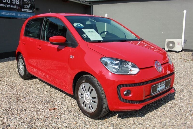 Brugt VW up! Move 60 HK (44 kW) 2015 Rød Hatchback