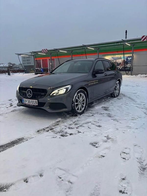 Brugt Mercedes C220 170 HK (125 kW) 2018 Grå Stationcar
