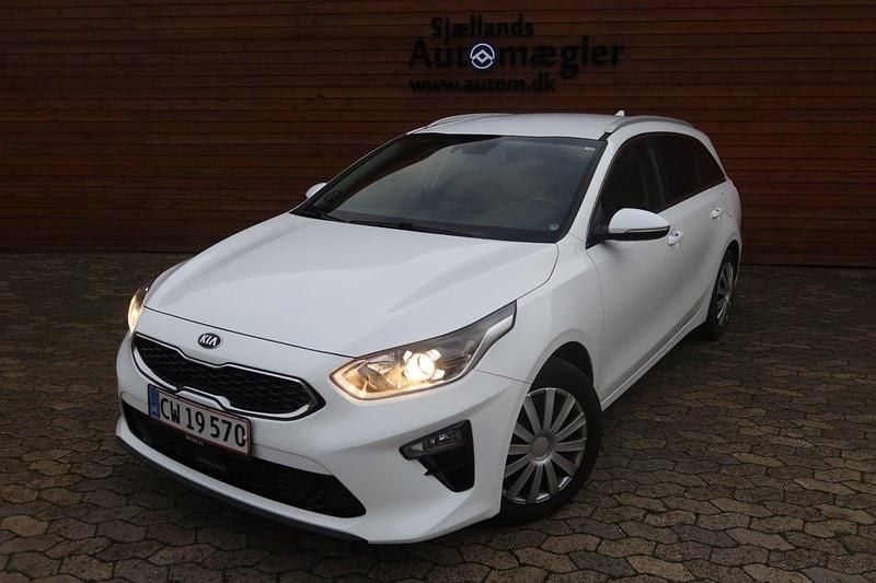 Hvid Brugt 2019 Kia Ceed Sportswagon Intro Edition Stationcar | 150.000 kr. (Fair pris) - Billede 1/1