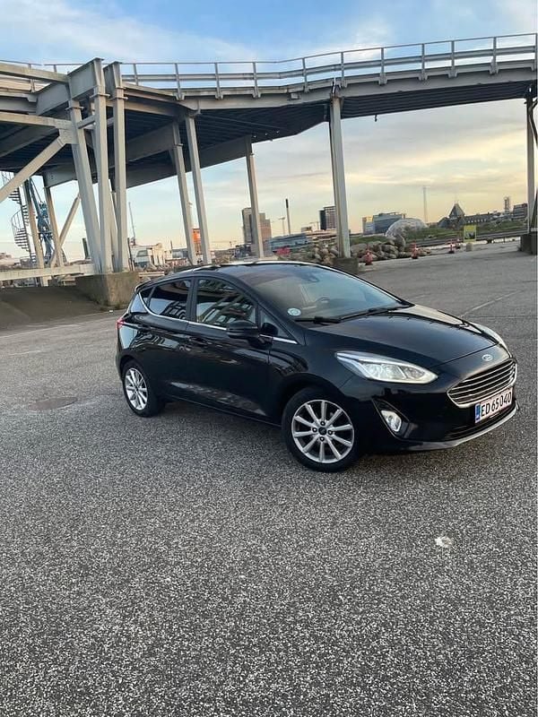 Brugt Ford Fiesta Titanium 86 HK (63 kW) 2020 Sort Hatchback