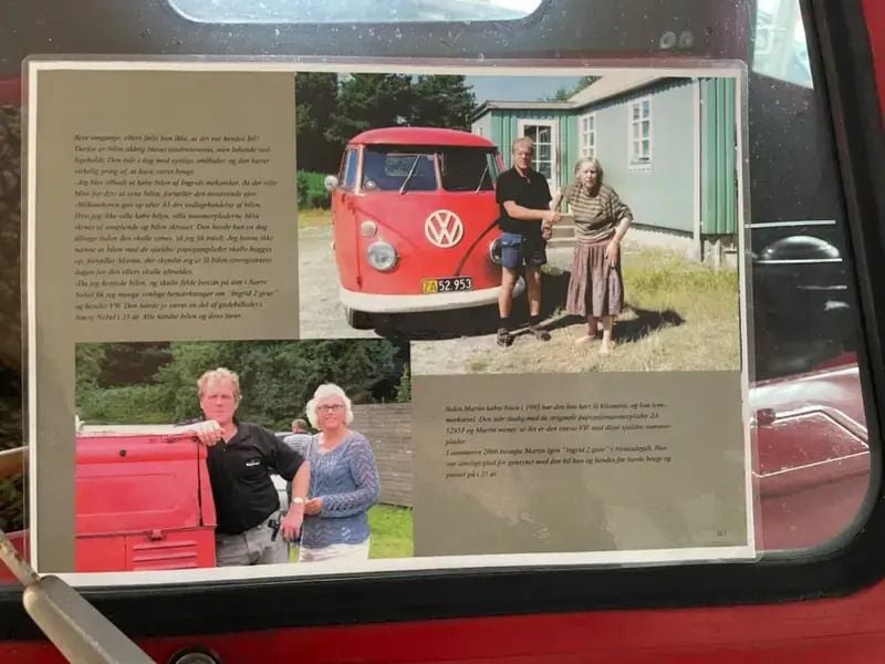 Brugt VW T1 261 HK (191 kW) 1960 Rød Van