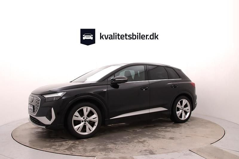 Brugt Audi Q4 e-tron S-Line 150 kW (204 HK) 2023 Sortmetal SUV