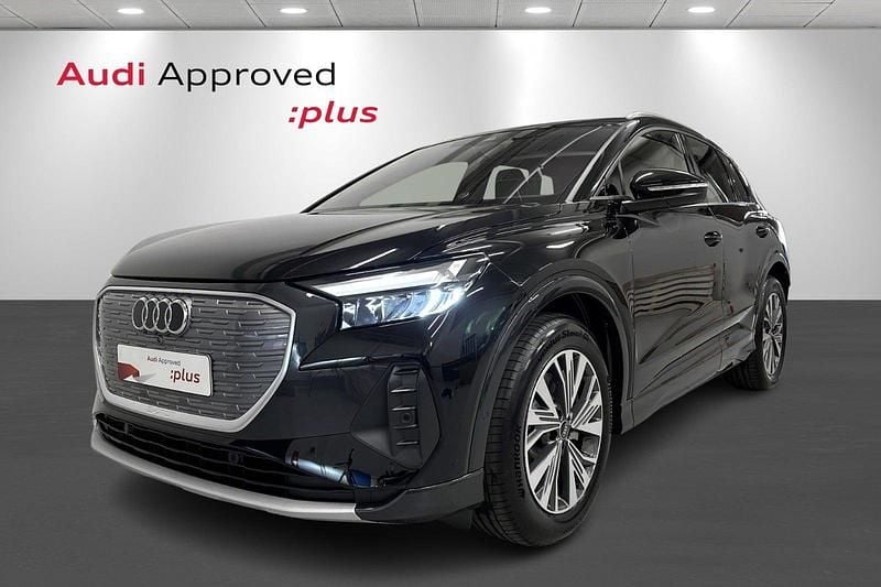 Sortmetal Brugt 2025 Audi Q4 e-tron Design SUV | 394.900 kr. (Fair pris) - Billede 1/4