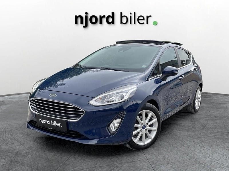 Brugt 2018 Ford Fiesta Titanium Hatchback | 125.900 kr. (Lidt for dyr) - Billede 1/4