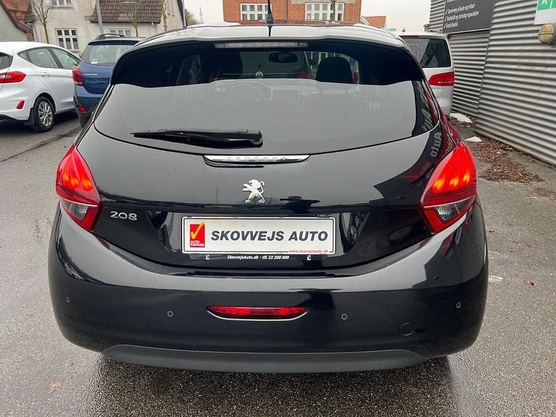 Brugt Peugeot 208 Prestige 100 HK (73 kW) 2019 Sort Hatchback