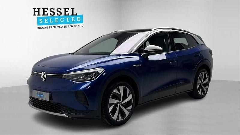 Blå Brugt 2021 VW ID.4 Pro Performance SUV | 209.900 kr. (God pris) - Billede 1/4