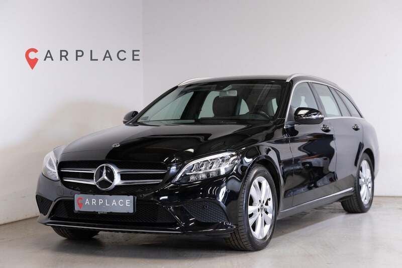 Sort Brugt 2018 Mercedes C200 Advantage Stationcar | 264.900 kr. (God pris) - Billede 1/4